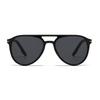 Vintage Rivet Pilot Oversized Sunglasses Women For Men Sun Glasses Punk Big Frame Luxury Brand Designer Popular Shades Uv400