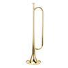 Brass Bugle Retro Standard Trumpet Musical Instrument Replacement for School Band
