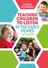 Книга Teaching Children To Listen In the Early Years : A Practical Approach