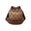 MLB Canvas Crossbody Bags Small Women's Brown (Unisex) Crossbody Bags 7ACRM063N 43BGD