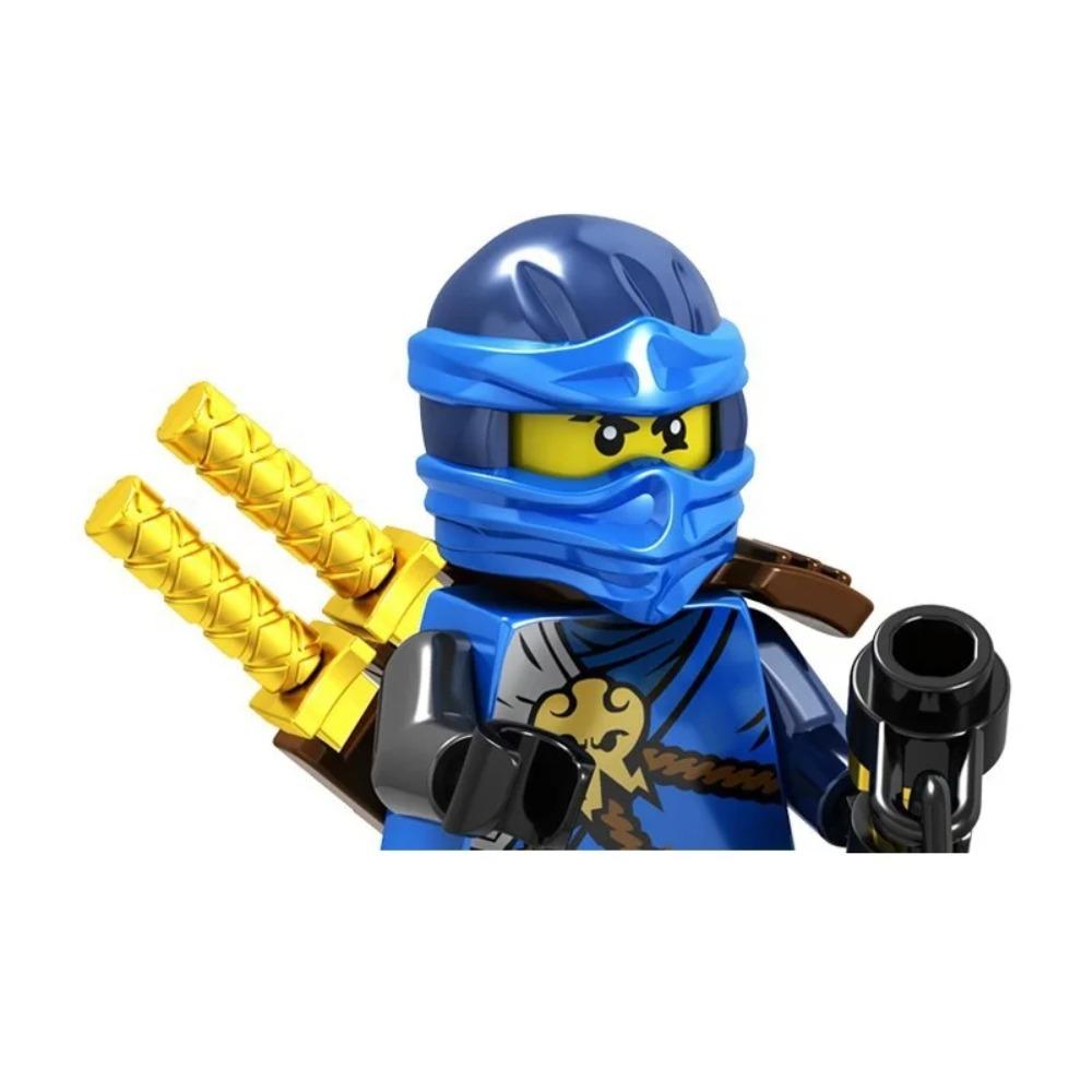 Набор Ниндзя Конструктор Драконы Огненного Леса Запретная Пятерка Мини Фигурки Игрушки