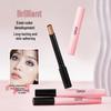 QXQY High-Pigment Eyeshadow Stick для новичков - Землистый оттенок с шиммером