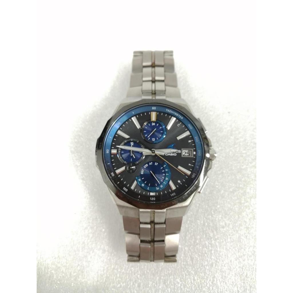 Used CASIO OCW-S5000-1AJF Manta Manual OCEANUS Solar Watch