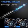 Industrial Endoscope Camera 4.3" IPS Single Dual Lens Car Inspection Borescope Sewer Camera IP67 Waterproof Snake Camera 8 LEDS