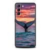 Чехол для телефона 'Плавающий китовый акула в океане' для Samsung Galaxy S25 S24 S23 S22 Ultra S20 S21 FE 5G S10 S9 Plus S10E Мягкая крышка из ТПУ