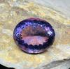 1 кусок размером от 20 до 30 карат, натуральный аметист овальной огранки, ограненный россыпью, лечебный драгоценный камень для изготовления ювелирных изделий.