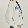 New MLB College Style Series Sweatshirt Unisex Dark Cream 3AMTV0134-43CRD
