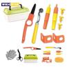 Cardboard Tools For Kids With Cutter& Tool Box-150 PCS Cardboard Construction Kit Ideal For Family& Team Activities