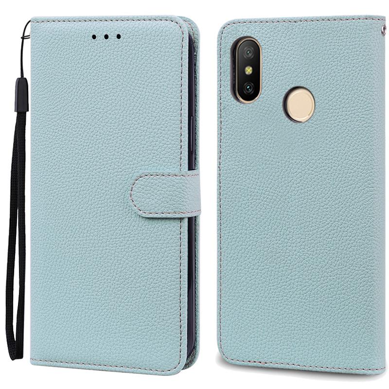 For Redmi Note 6 Pro Case Xiaomi Redmi 6 Pro Soft TPU Wallet Leather Case For Xiaomi Redmi 6 Case Note 6 Pro Flip Cover Fundas