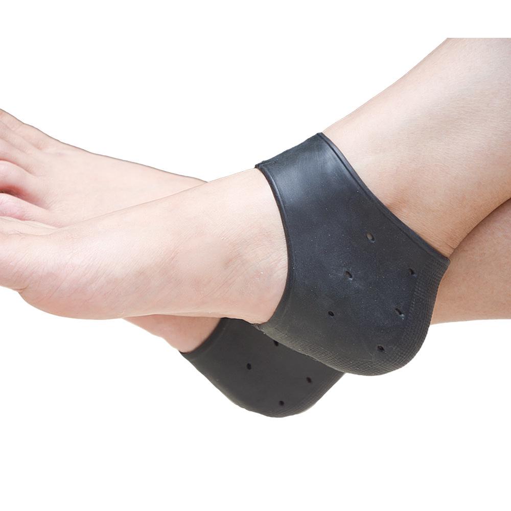 Sumifun Разноцветные носки на пятке, силиконовые носки с защитой пятки