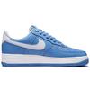 Nike Air Force 1 07 Университетские синие белые мужские кроссовки DC2911-400