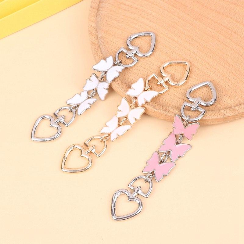 Butterfly Handbags Accessory Fashion Shoulder Bags Accessory Extender Strap Bag Chain Shape Chain Bag Extender Strap