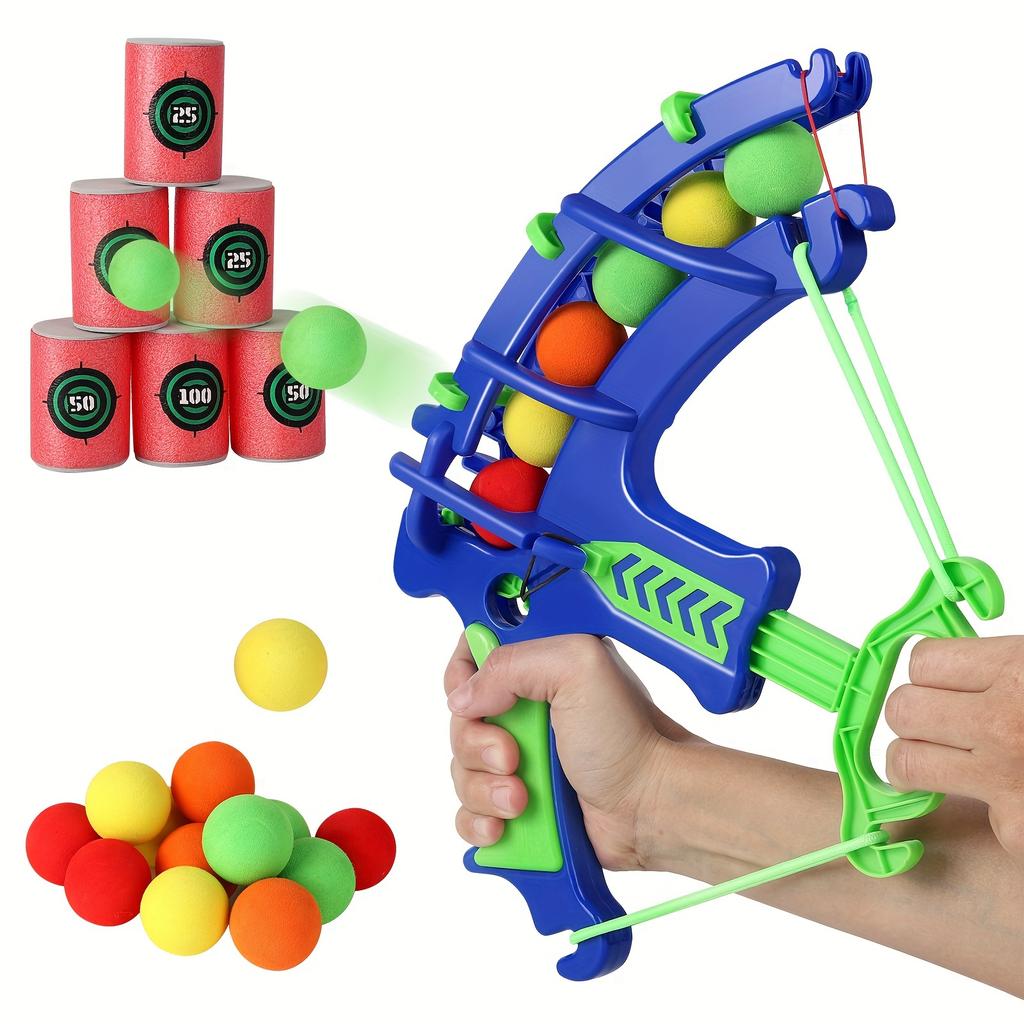 Soft Bullet Target Practice Toy for Children Educational Shooting Practice Toys with Soft Bullets