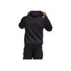 Adidas Solid Knit Hooded Jacket Men Outerwear Black HE7404
