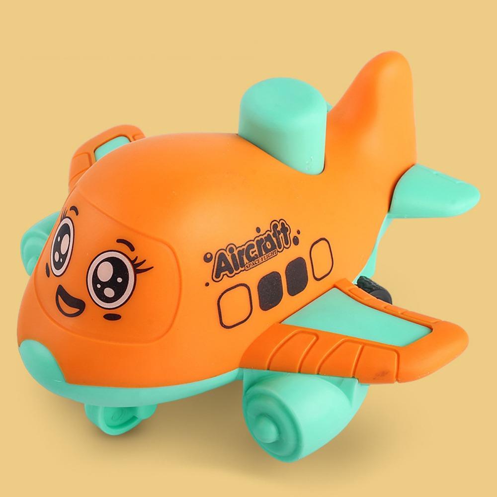 Puzzle Aircraft Inertia Car Model Education Press Inertia Pull Back Toy Children