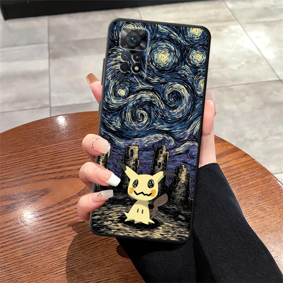 Горячий Аниме Покемон Чехол для Телефона для Xiaomi Redmi Note 9 13 Pro Plus 11 14 7 8 10 11s 12s 10S 9S 12 Pro