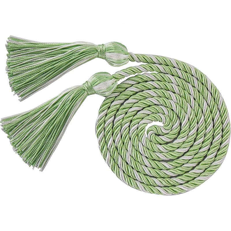 170CM Graduation Honor Cord Double Fringe Tassels Long Rope for Academic Ceremony Student Outfit Party Accessory