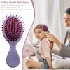 Mini Portable Hair Brush Soft Bristles Scalp Massage Portable Anti-static Hair Styling Detangling Air Cushion Comb Women Kids Hairdressing Tools