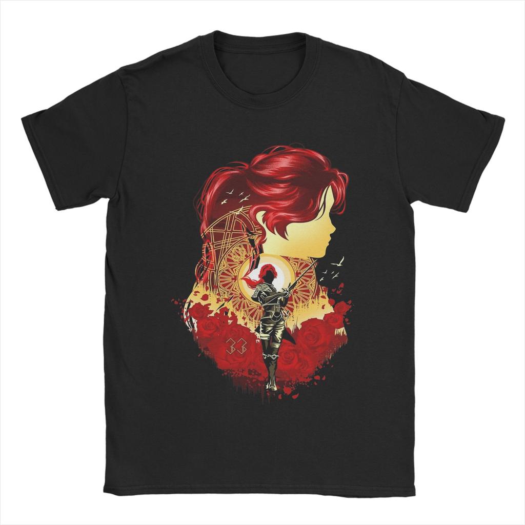 Maelle Clair Obscur Expedition 33 T Shirts Unisex 100 Cotton Vintage TShirt O Neck Tees Short Sleeve Clothing Plus Size