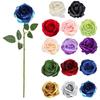 10 Pcs Artificial Silk Roses with Faux Stems Fake Roses Flower Floral Wedding Bouquet for Wedding Centerpiece Home Party Decor