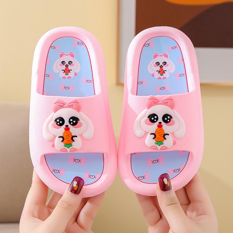 Pantuflas Детские тапочки Летние мультяшные домашние туфли для мальчиков Милые тапочки-сандалии для девочек Нескользящая детская обувь Шлепанцы Zapatos Niña