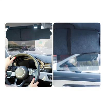 Удлиненный солнцезащитный козырек для автомобиля Автомобильный козырек Солнцезащитный удлинитель Антибликовый козырек на окно Блокирует УФ-лучи Боковой солнцезащитный козырек на лобовое стекло для переднего