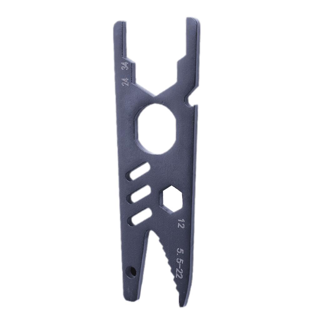 Двусторонний рожковый ключ, подходящий для различных ремонтных нужд, изготовленный из высокопрочной легированной стали, для домашнего и профессионального использования