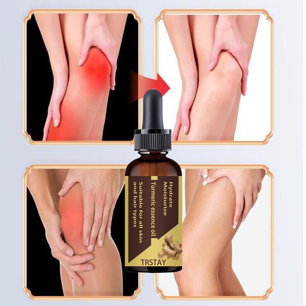 Ginger Essential Oil Relieves Pain and Joint Strain Massage Care Solution