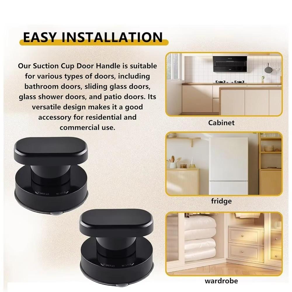 Multipurpose Glass Door Handle No Drilling Shower Handle For Bathrooms Kitchens Bedrooms