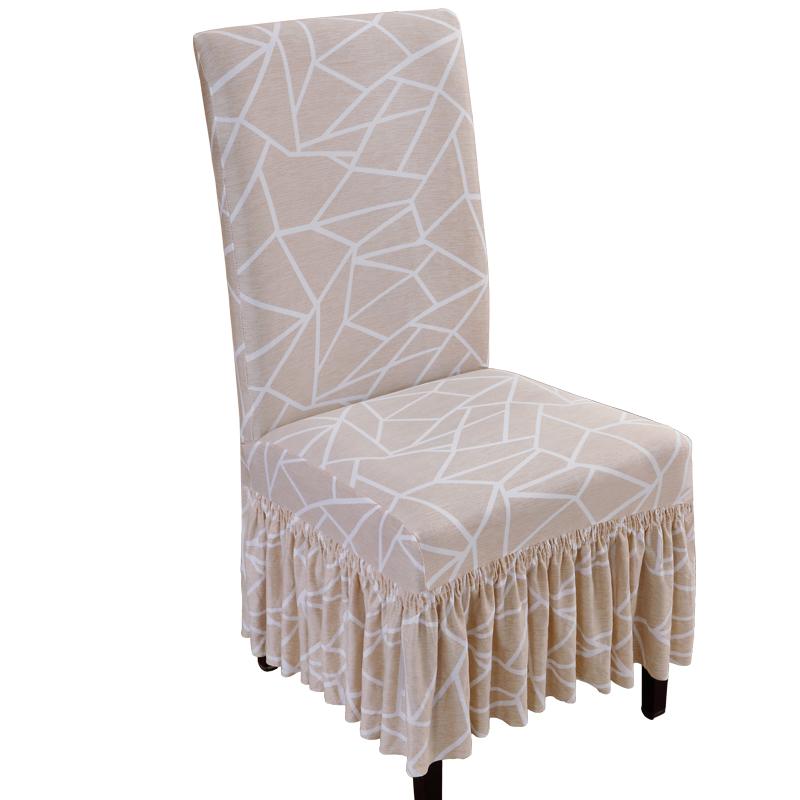 Stretch Spandex Dining Chair Cover Protectors Super Fit Banquet Chair Seat Slipcovers for El and Wedding Ceremony Chair Skirt