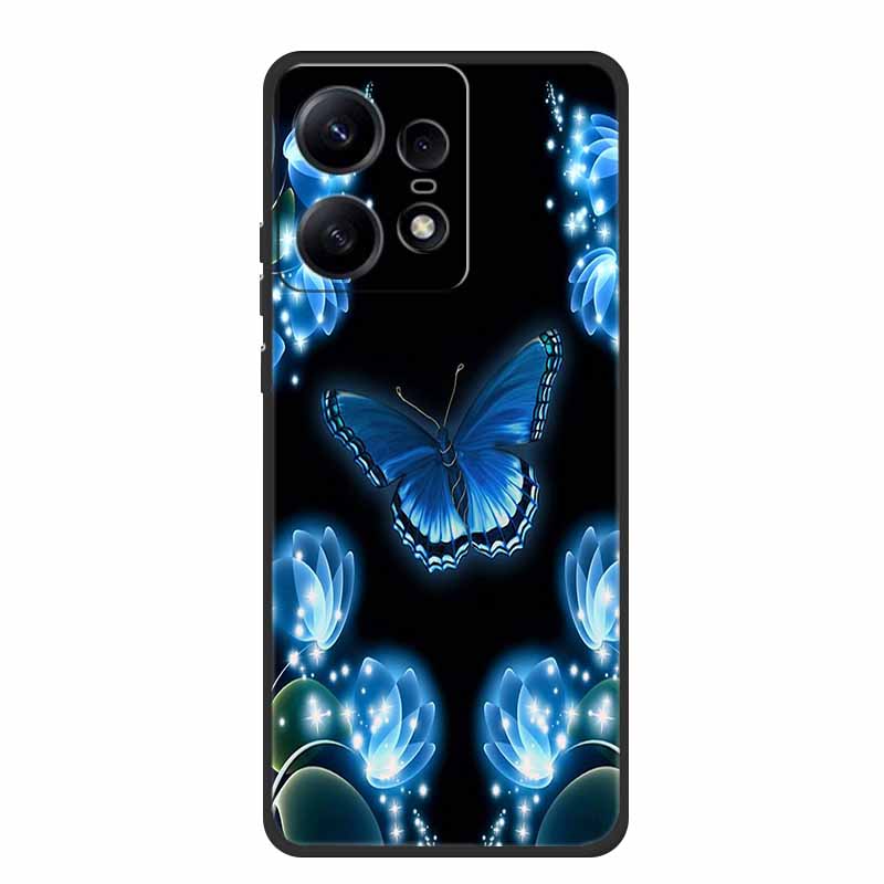 Для чехла Moto Edge 50 Pro Животные Мягкий силиконовый ТПУ Чехлы для телефона Задняя крышка Для Motorola Edge 50 Pro 5G Защитник Волк Крутой funda