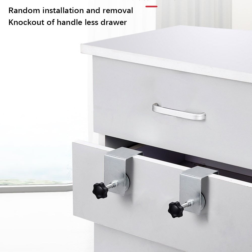 Стабильные аксессуары Деревообрабатывающий крепеж Зажим для установки ящика Фурнитура Шаблон Передняя панель ящика