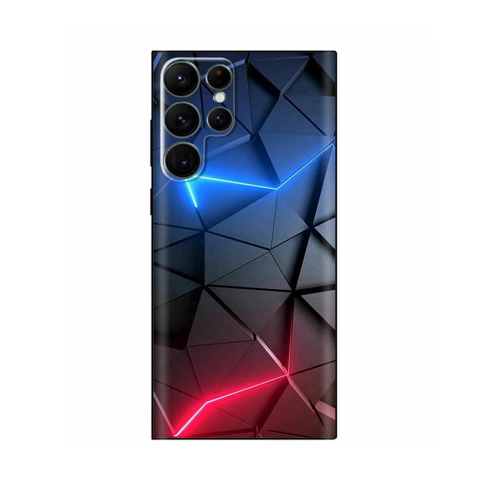 Чехол для Samsung Galaxy S22 Ultra Чехол для Samsung S23 Ultra S 23 Мраморный Мягкий Силиконовый Чехол для Телефона S22Ultra S22 5G s 22 Funda
