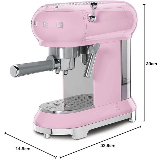 Кофемашина Smeg ECF01PKEU