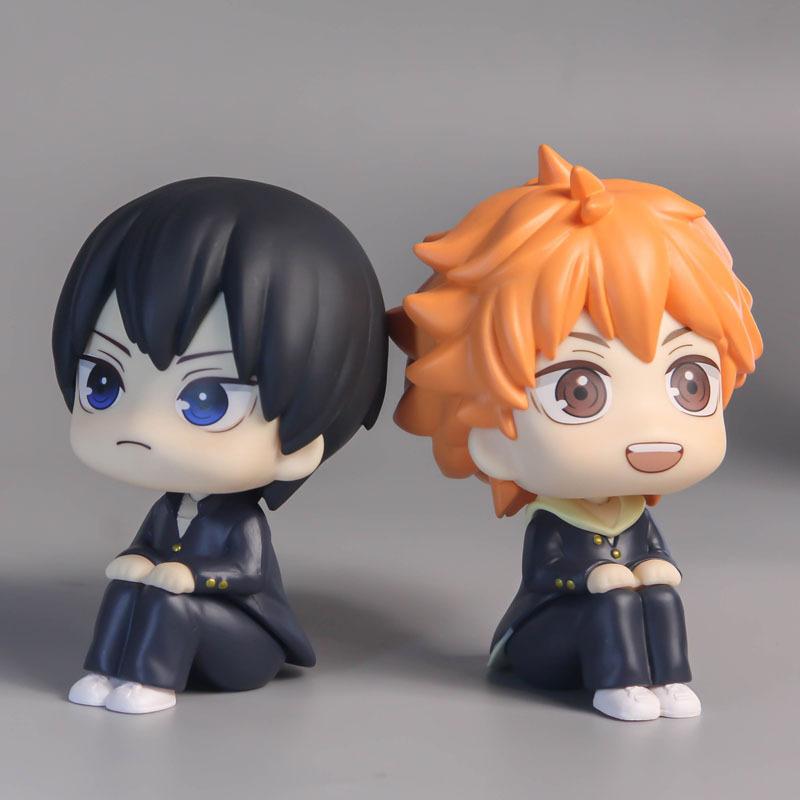 Аниме Фигурки Haikyuu Шоё Хинаты Фигурки Действия ПВХ Тобио Кагеямы Игрушки для Детей Коллекционера Модель Haikyu Подарки на День Рождения