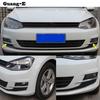 Для Volkswagen VW Golf7 Golf 7 2014 2015 2016 2017 2018 Stick Head Передняя противотуманная фара Рамка лампы Stick ABS Хромированная отделка панели
