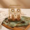 Zinc Zinc Alloy Tassel Earrings Beads Ethnic Earrings Beach Style Vintage Earrings  Summer