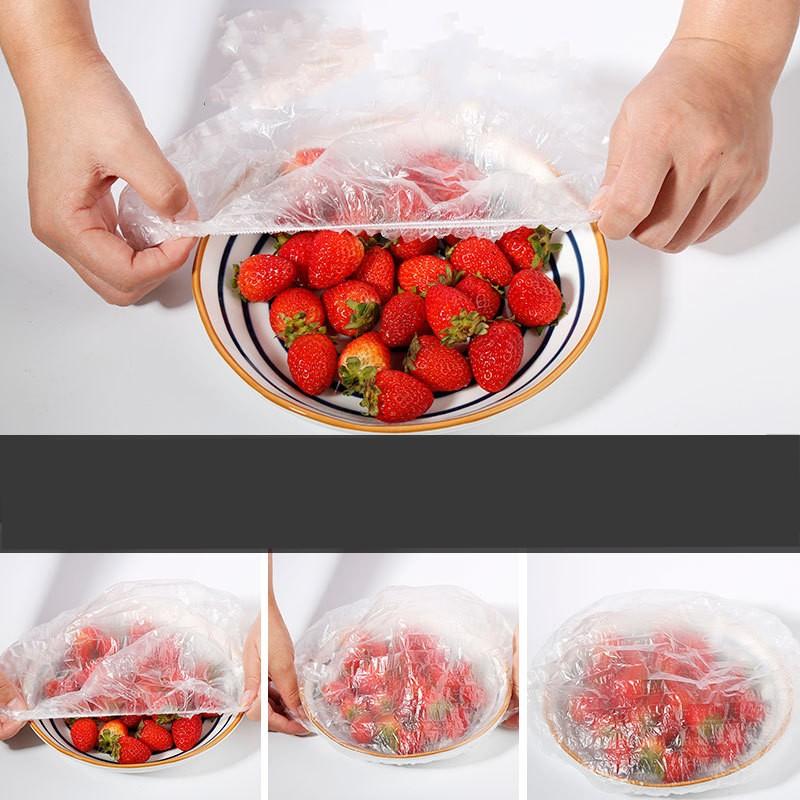 10/50PCS Disposable Elastic Cling Film Cover
