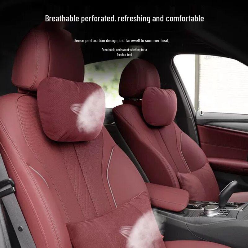 Alcantara Headrest Neck Protection Pillow for Maybach Mercedes S-Class