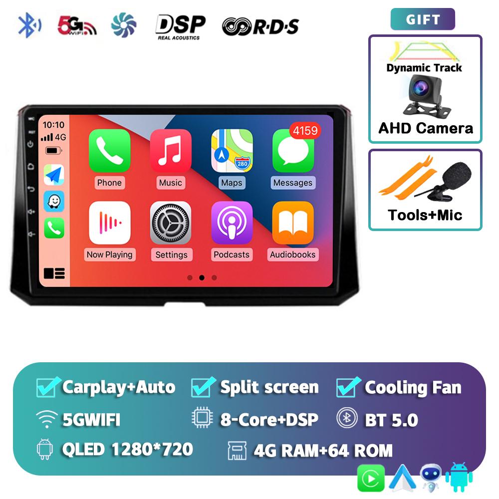 Android14 мультимедийный видеоплеер для Toyota Corolla 12 2019 2020 2021 2022 беспроводной Carplay стерео Carplay 4G WIFI GPS 2Din DSP