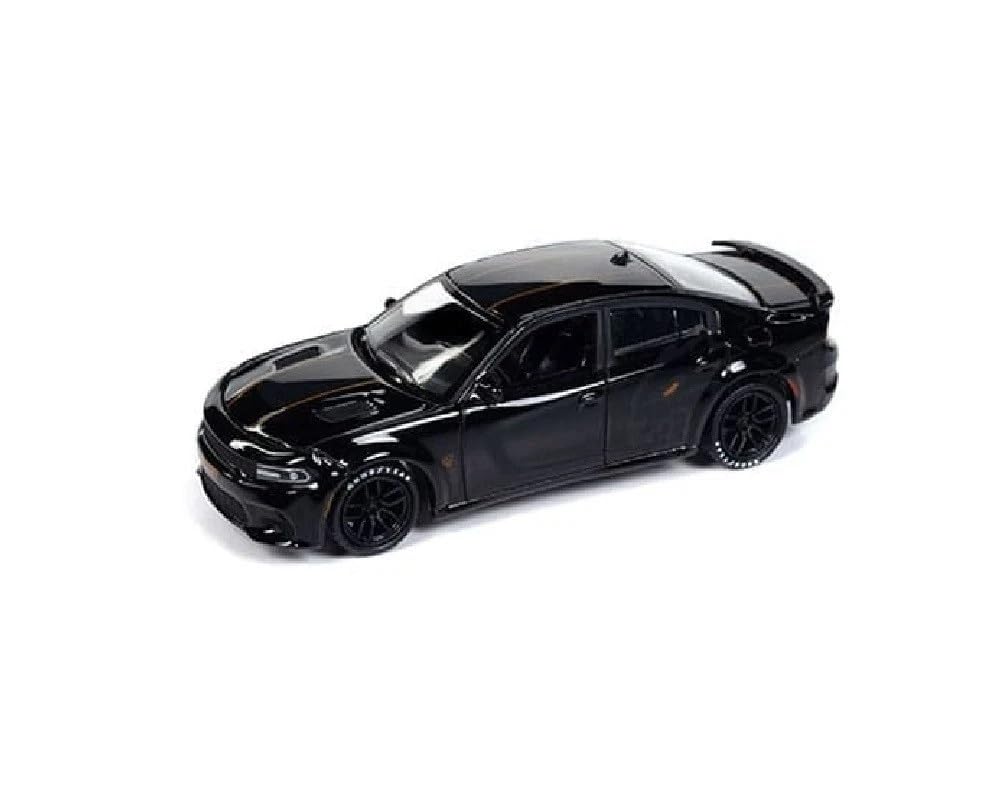 autoworld 1/64 Dodge Charger SRT Hellcat Custom Black 2021 Charger Mijo Exclusive [Parallel Import]