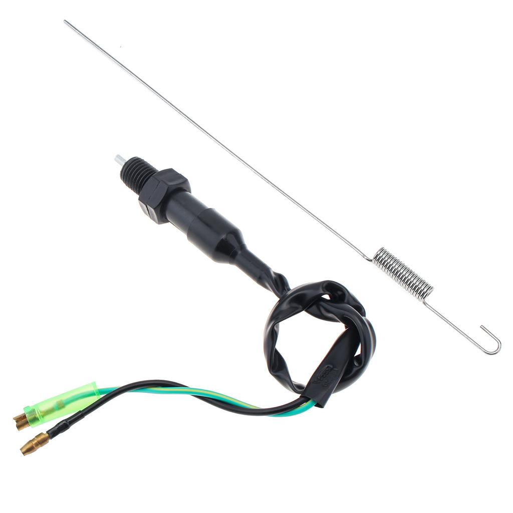 Универсальный 2-проводной переключатель стоп-сигнала мотоцикла, подходящий для Honda Kawasaki с пружиной, педалью барабанного тормоза