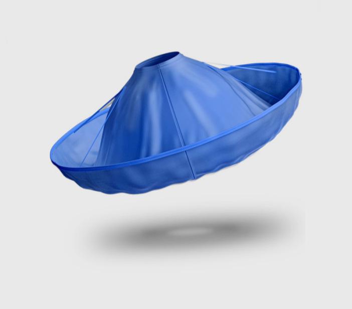 Дышащая 3D Складная Накидка для Стрижки и Окрашивания Волос для Взрослых