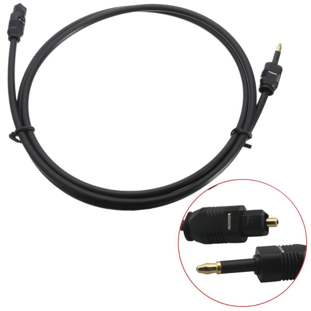 Sale Practical New SPDIF Audio Cable Optical 1M/3FT 3.5mm Digital Wire