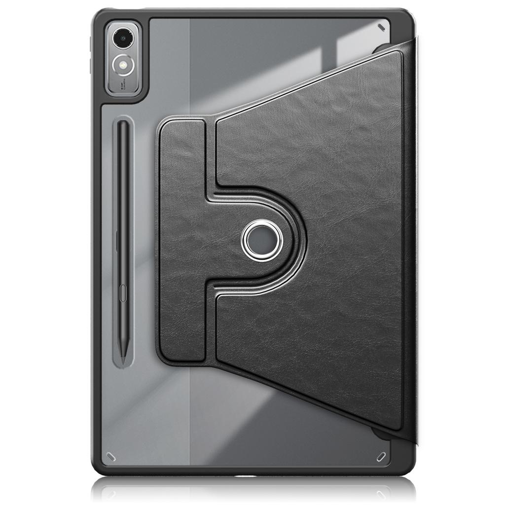 Для Lenovo Tab P12 TB371FC Чехол Кожа+Акрил+ТПУ Подставка Чехол для планшета с функцией автоматического пробуждения/засыпания