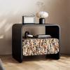 Bedroom Nightstands Small Sized Bedside Table Creative Rainbow Storage Cabinet Artistic Drawer Cabinets Civilian Furniture