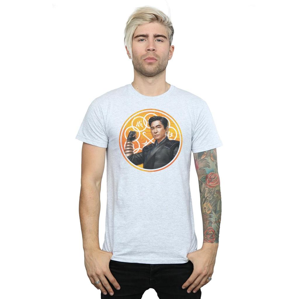 Marvel Mens Shang-Chi And The Legend Of The Ten Rings Ten Ring Pose T-Shirt