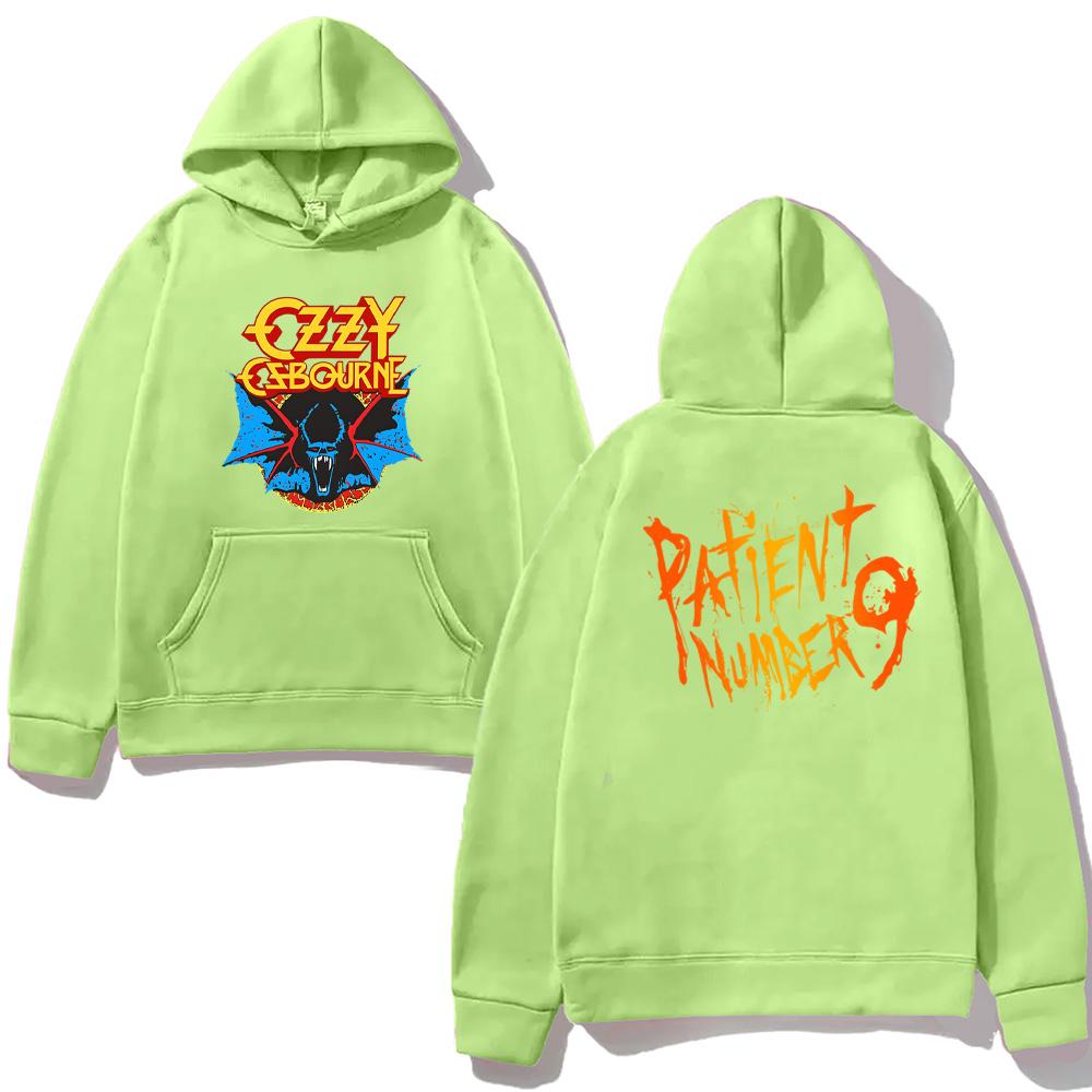 Худи Ozzy Osbourne 2025 Модные толстовки Харадзюку Эстетичное худи Классическая одежда унисекс Винтажные мягкие панк толстовки с капюшоном