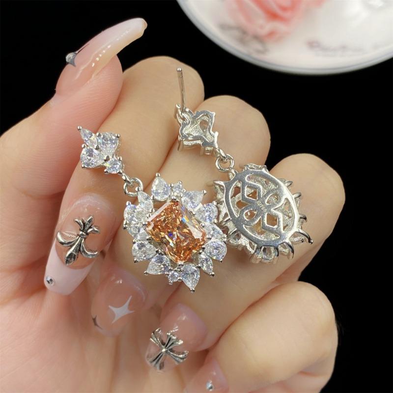 Sace Gems Классические кольца из медного сплава с цирконием, серьги, кулон, ожерелье, комплекты ювелирных изделий, подарки для свадебной вечеринки