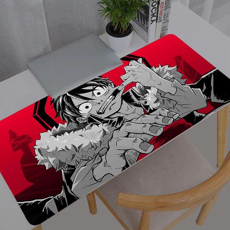 Mouse pad One Piece durable anime professional eSports game players Speed Lock Edge Rubber Game Desk Mousepad Keyboard Mat